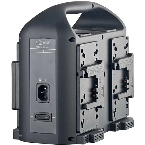 Bebob Quad B-Mount Batterieladegerät mit 4-Pin XLR Ausgang