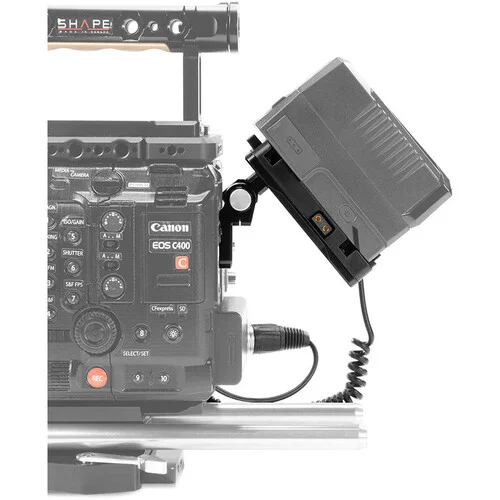 SHAPE V-Mount Pivoting Battery Plate for Canon EOS C400