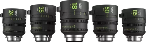 NiSi AUREUS PRIME T1.4 Cinema 5-Lens Kit (ARRI PL)