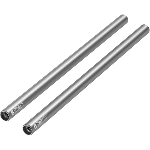Bright Tangerine Drumstix Structural Alloy Threaded 15mm Rod  Pair - 12" (30.4cm)