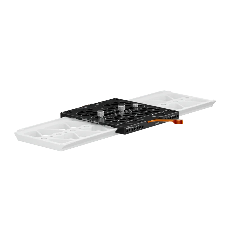 Bright Tangerine Universal BUD Plate