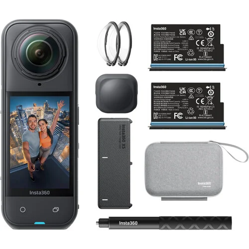 Insta360 X5 360° 8K Camera Essentials Bundle