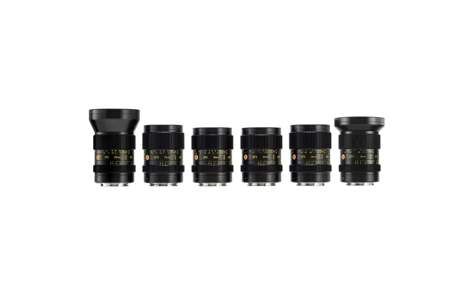 Cooke SP3 Cine  Prime  6-Lens  Set