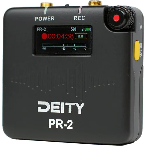 Deity PR-2 Stereo Pocket Recorder med Lavalier Mic