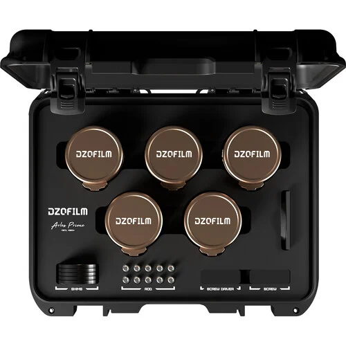 DZOFilm Arles Lustre T1.6 FF/VV Cinema Prime 10-Lens Kit PL/EF