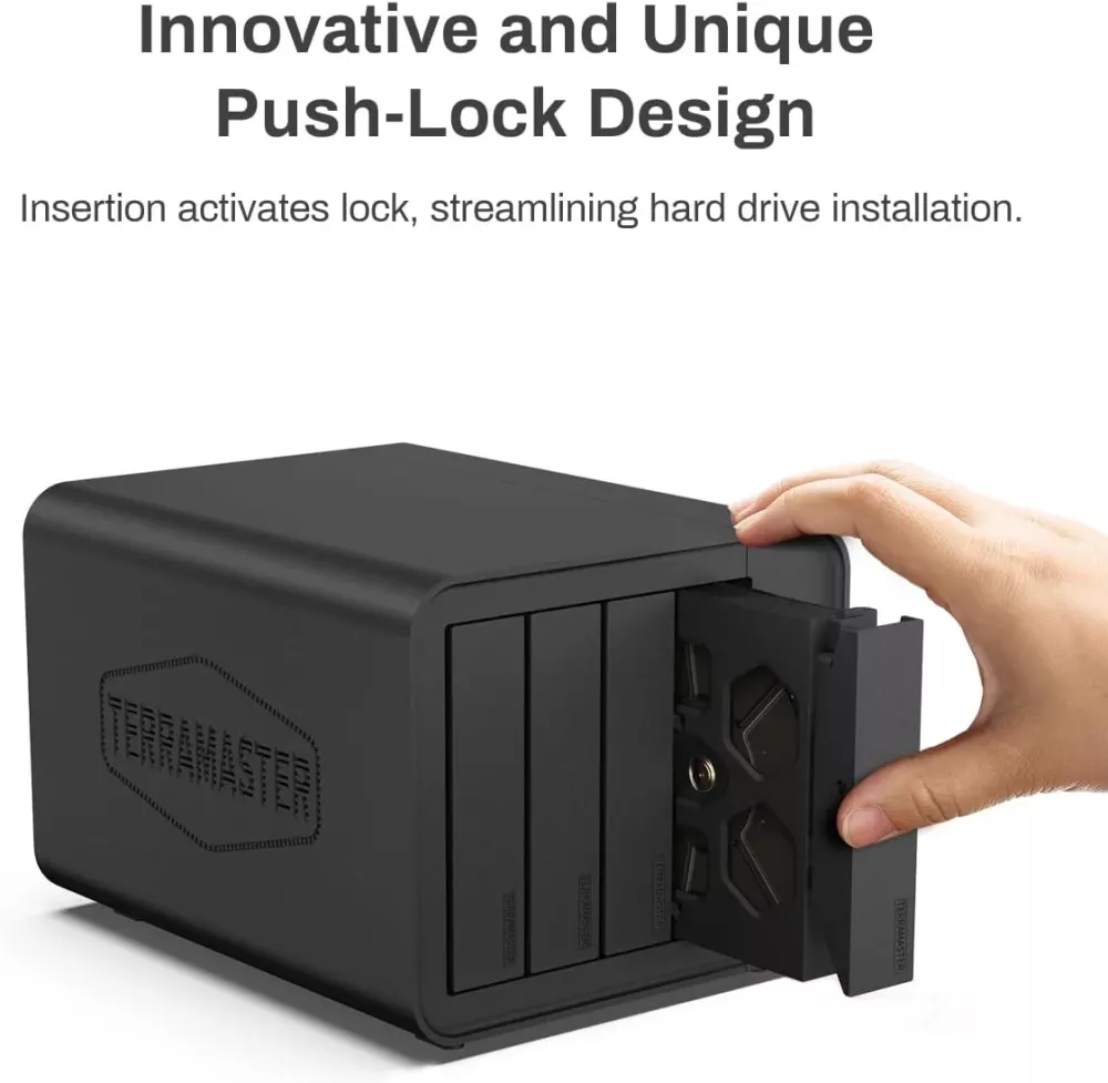 Terramaster D4-320 Caja para disco duro externo