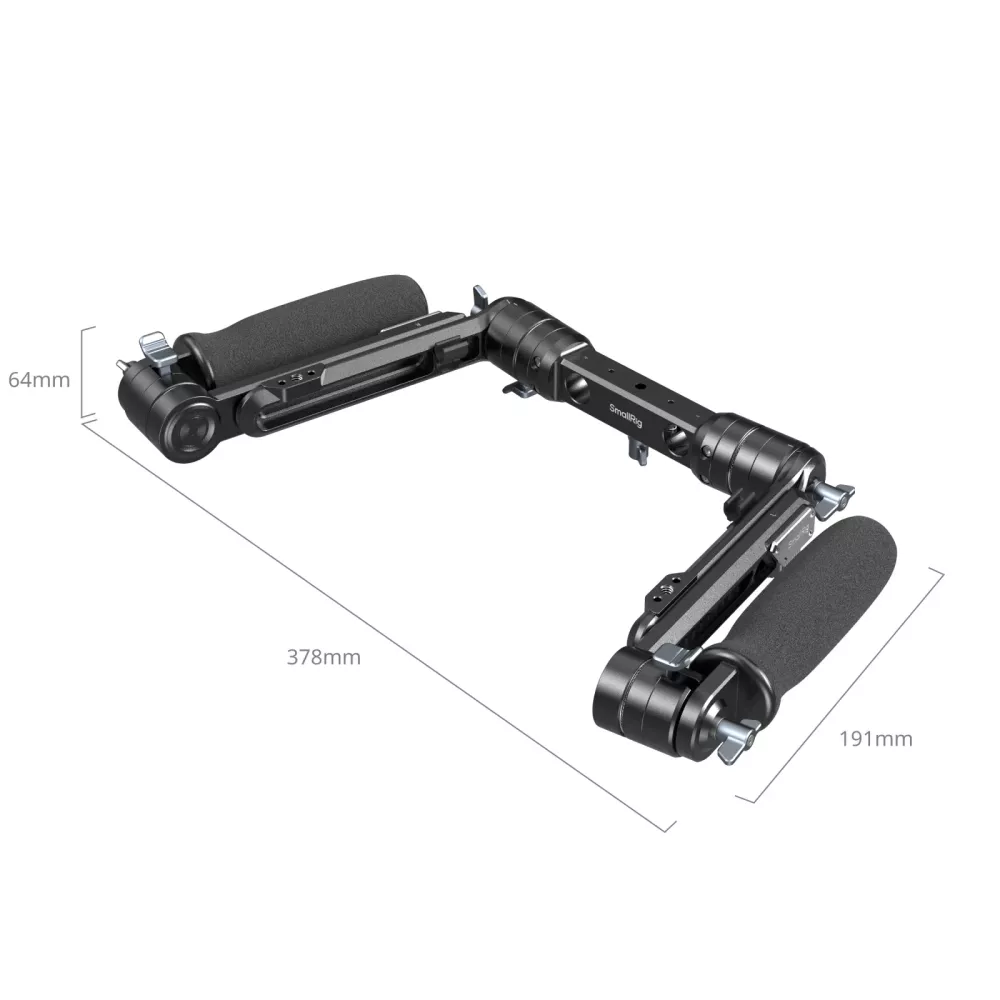Smallrig 5205 Shoulder Rig Dual-Handle för 15mm LWS Rods