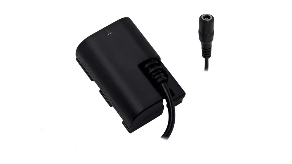 Tilta Canon LP-E6 Dummy Battery to  5.5/2.1mm DC Female Cable