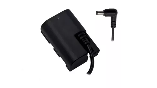 Tilta Canon LP-E6 Dummy Battery to  5.5/2.5mm DC Male Cable