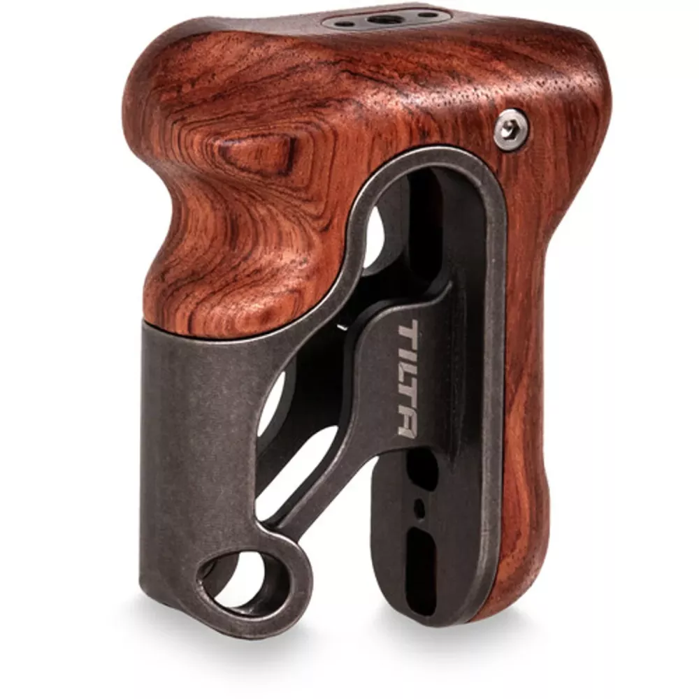 Tilta Tiltaing Left Side Wooden Handle - Tactical Gray