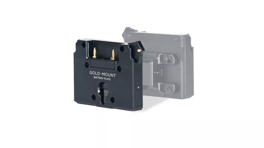 Tilta Gold Mount Battery Plate for Dual Handle Power Supply Bracket