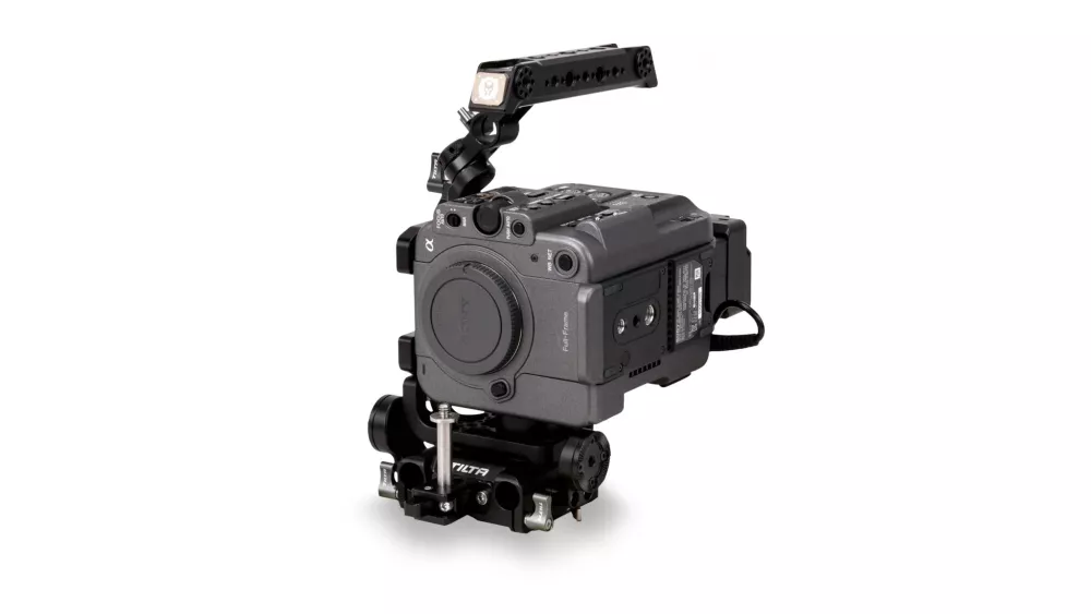 Tilta Camera Cage for Sony FX6 Vertical Mounting Kit - Gold Mount