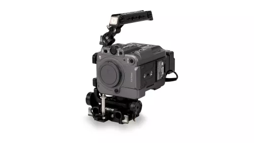 Tilta Camera Cage for Sony FX6 Vertical Mounting Kit - Gold Mount
