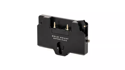 Tilta Battery Plate for RS 2 Power Pass-through Plate - Gold Mount