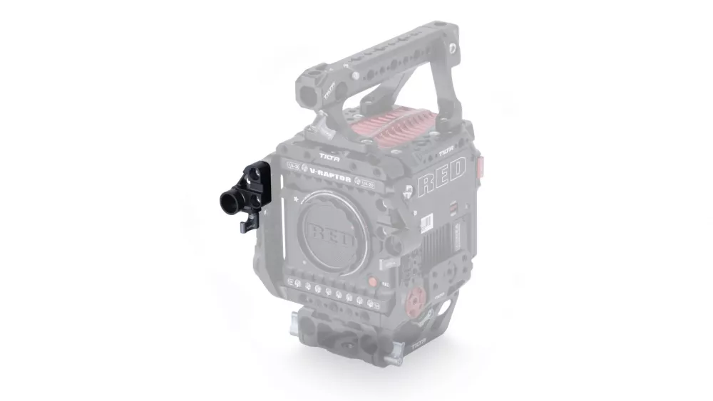 Tilta Left Side Single Rod Holder for RED V-RAPTOR