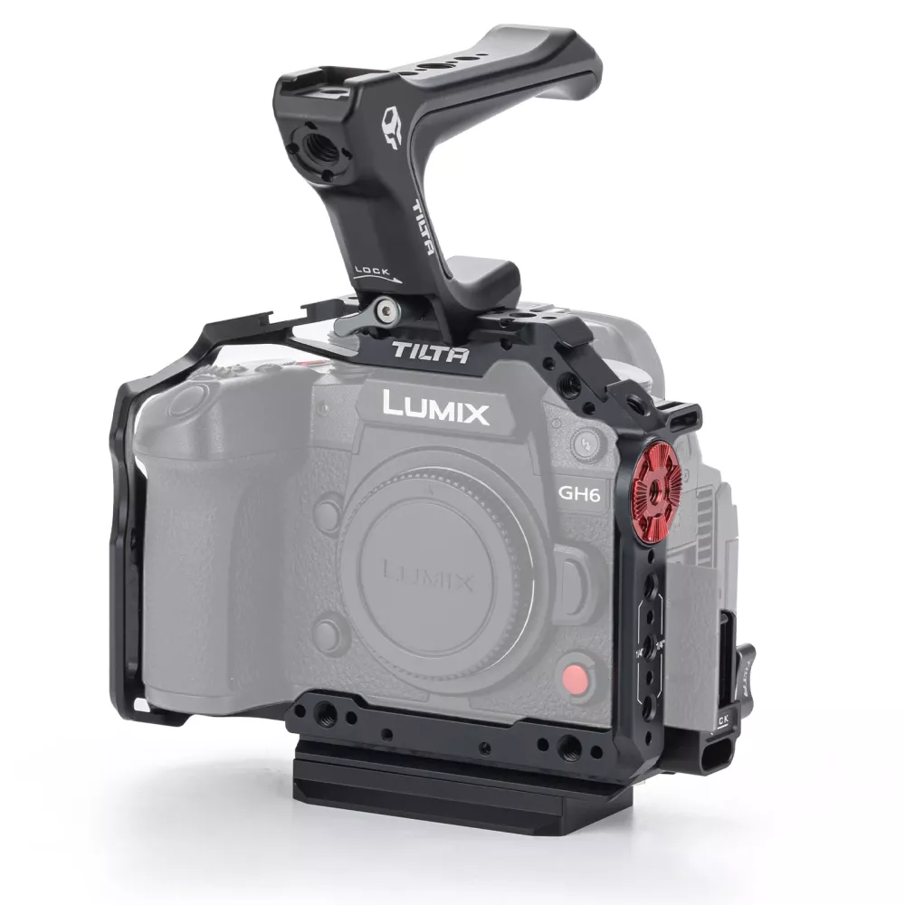 Tilta Camera Cage for Panasonic GH6 Basic Kit - Black