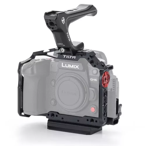 Tilta Camera Cage for Panasonic GH6 Basic Kit - Black