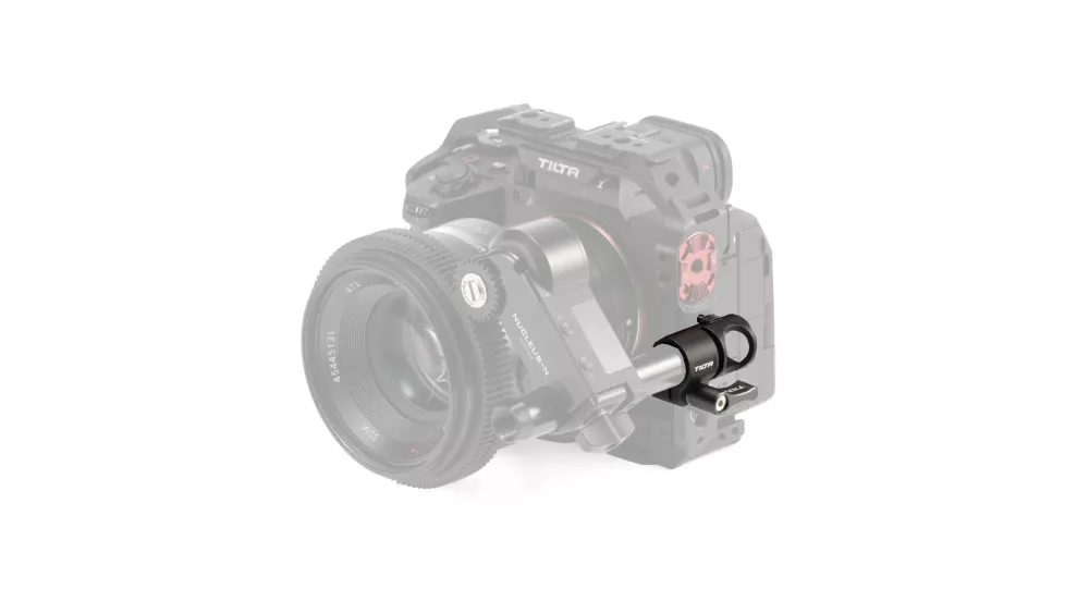 Tilta 15mm Rod Holder to 1/4"-20 Adapter (Side Mounted) - Black
