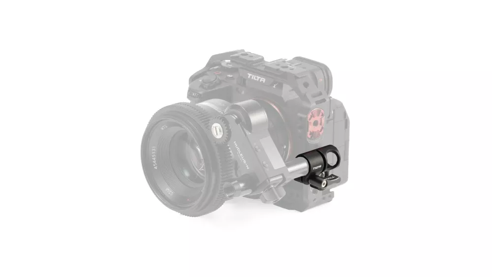 Tilta 15mm Rod Holder to Dual 1/4"-20 Adapter - Black