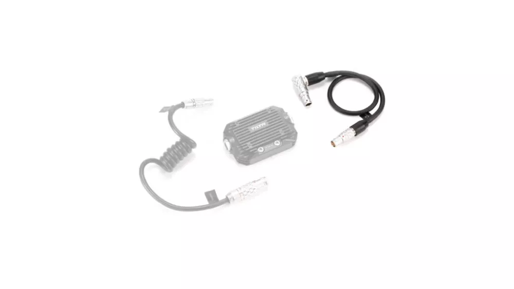 Tilta 4-Pin Right Angle Male to 4-Pin Female Power Cable (30cm)