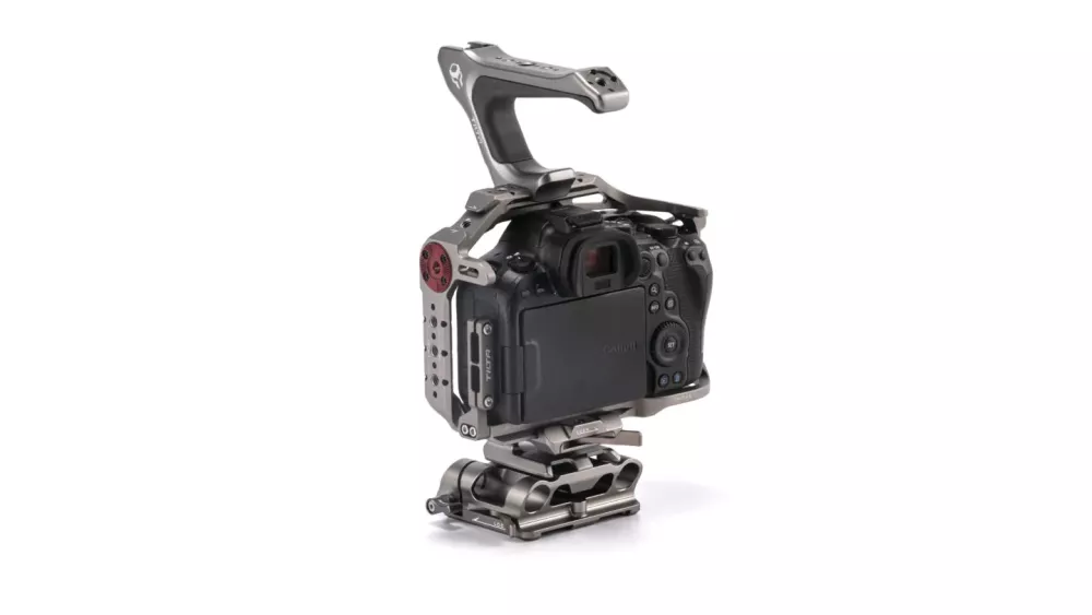 Tilta Camera Cage for Canon R6 Mark II Basic Kit - Titanium Gray