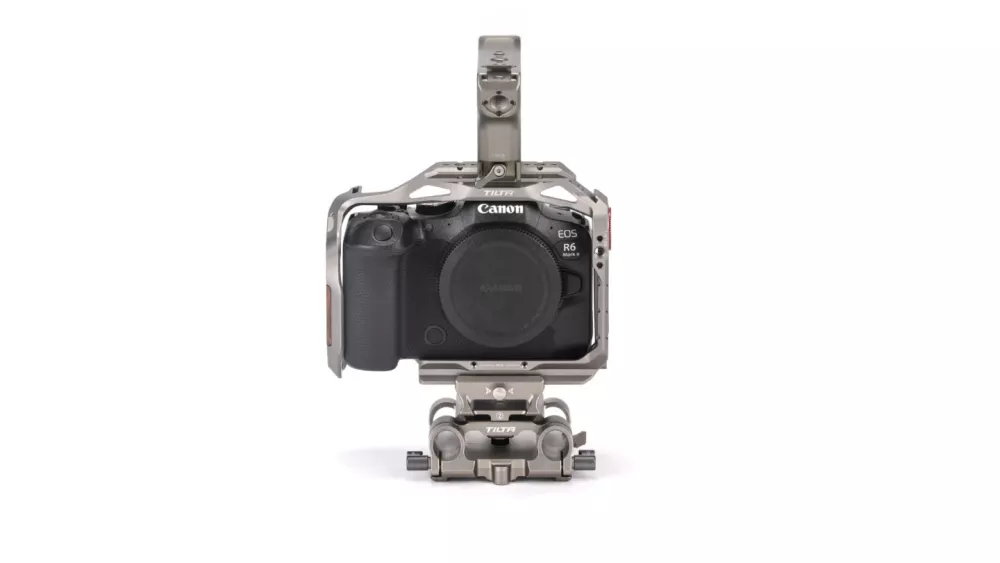 Tilta Camera Cage for Canon R6 Mark II Basic Kit - Titanium Gray