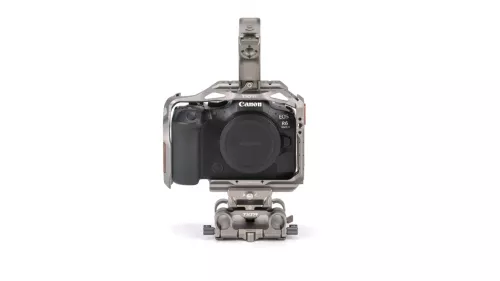 Tilta Camera Cage for Canon R6 Mark II Basic Kit - Titanium Gray