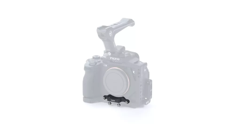 Tilta EF to E Mount Lens Adapter Support for Sony a7R V Half Cage - Black