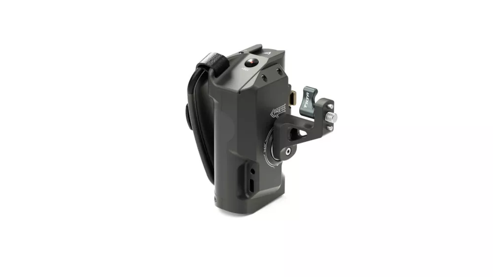 Tilta Tiltaing Left Side Advanced Power Handle with Run/Stop Type VII (F570 Battery)- Tilta Gray