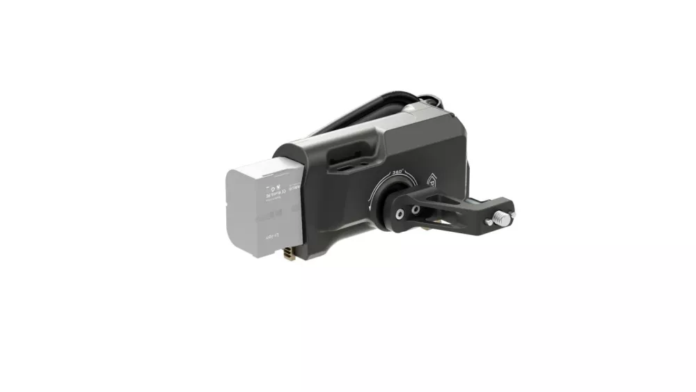 Tilta Tiltaing Left Side Advanced Power Handle with Run/Stop Type VII (F570 Battery)- Tilta Gray
