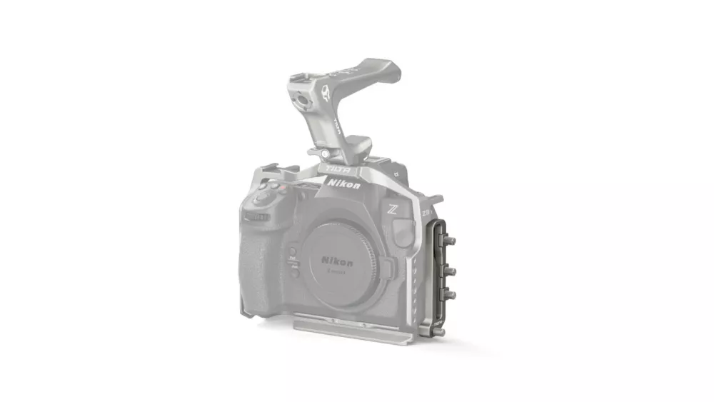 Tilta HDMI and USB-C Cable Clamp for Nikon Z8 - Titanium Gray