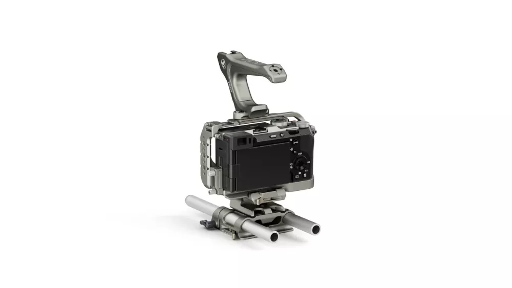 Tilta Camera Cage for Sony a7C II / a7C R Basic Kit - Titanium Gray