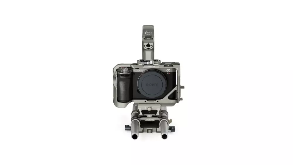 Tilta Camera Cage for Sony a7C II / a7C R Basic Kit - Titanium Gray