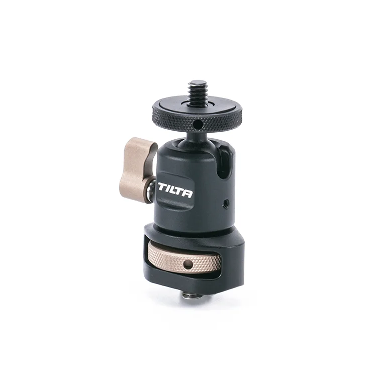 Tilta Mini Ball Head Mount (1/4"-20 with Locating Pins) - Black