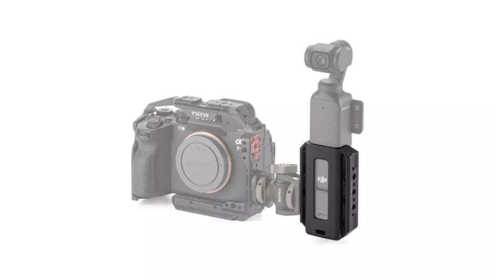 Tilta Accessory Mounting Expander for DJI Osmo Pocket 3 - Black