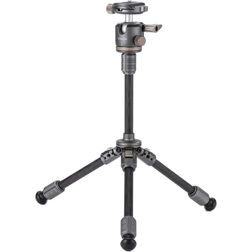 Tilta Tabletop Ball Head with 1-Stage Carbon Fiber Tripod Legs (3KG) - Space Gray