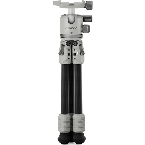 Tilta Tabletop Ball Head with 1-Stage Carbon Fiber Tripod Legs (3KG)  - Snow White