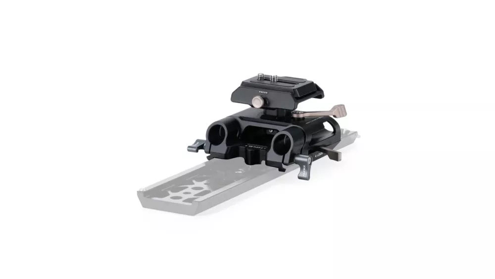 Tilta Arca Height Adjustable 15mm LWS Baseplate - Black