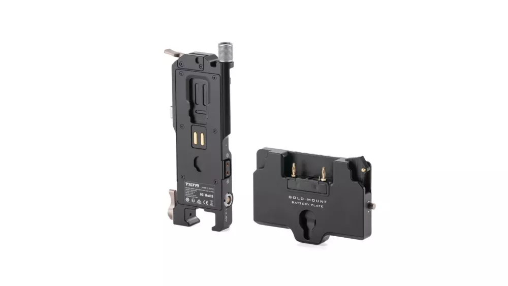 Tilta Battery Plate to DJI RS 4 Power Pass-through Plate Kit - L Series