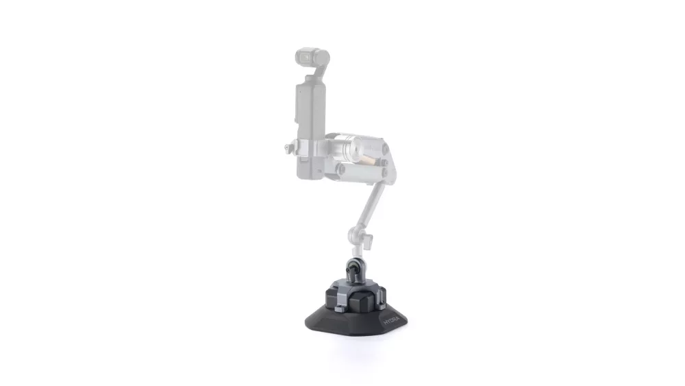 Tilta Electronic Suction Cup (4.5) with Rosette Mounting Bracket - Titanium Gray