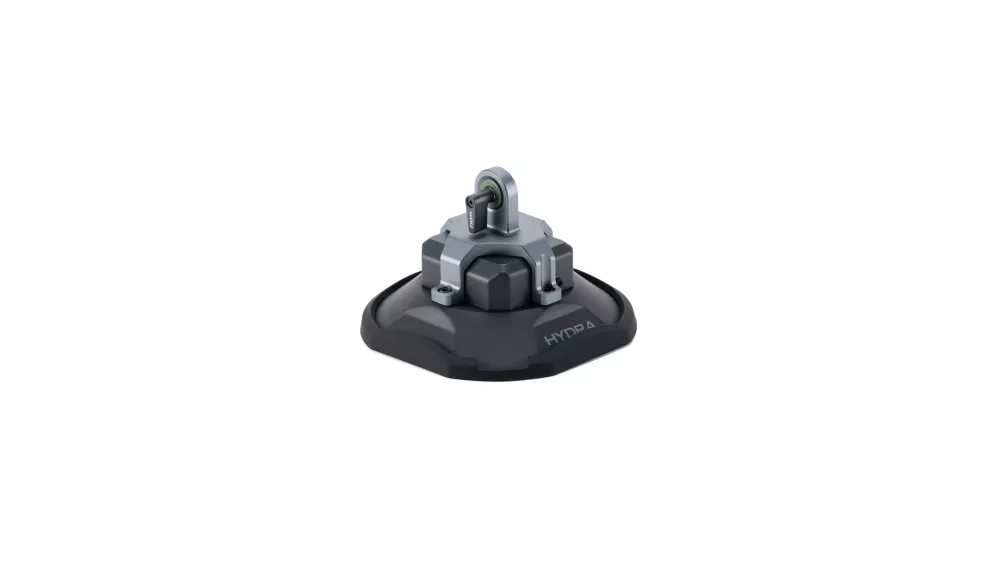 Tilta Electronic Suction Cup (4.5) with Rosette Mounting Bracket - Titanium Gray