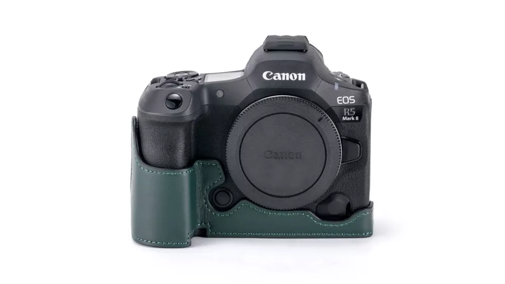 Tilta Leather Camera Case for Canon R5 Mark II - Green