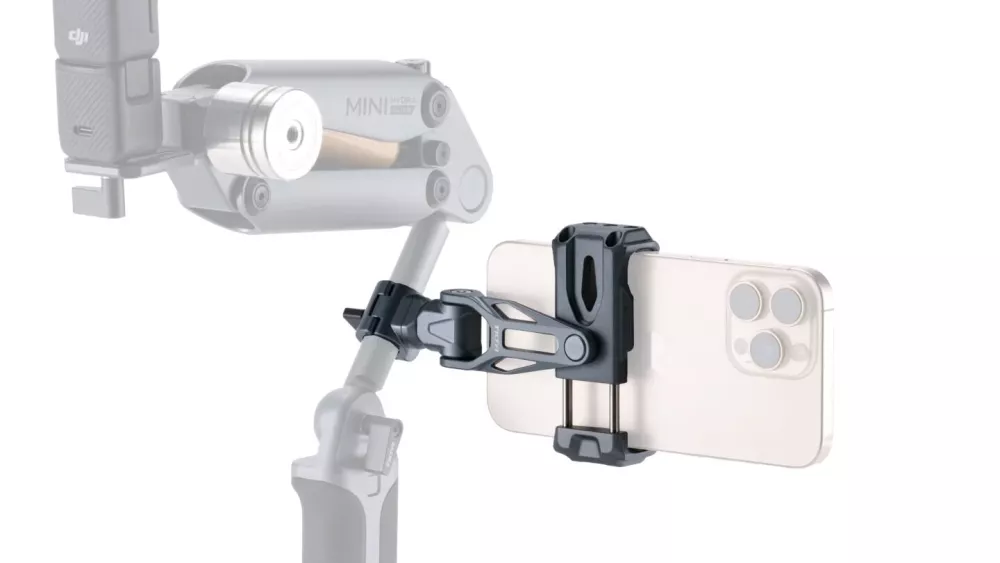 Tilta Rotatable Phone Mounting Bracket V2 (15mm) - Titanium Gray