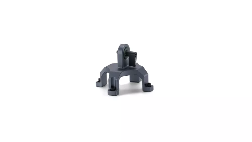 Tilta Rosette Mounting Bracket for Electronic Suction Cup (4.5") - Titanium Gray