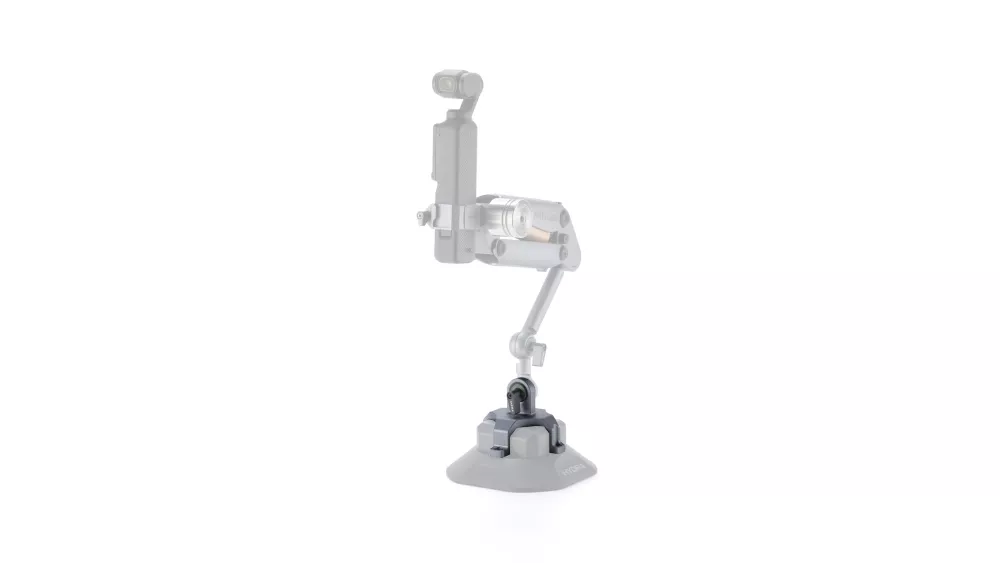 Tilta Rosette Mounting Bracket for Electronic Suction Cup (4.5") - Titanium Gray