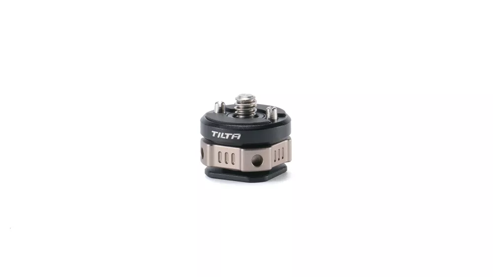 Tilta Cold Shoe Adapter for Rotatable Phone Mounting Bracket V2 - Black