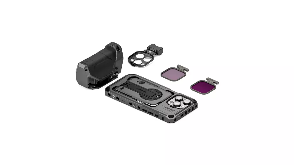 Tilta Khronos iPhone 16 Pro Max Handheld Kit - Space Gray (with Internal Batteries)