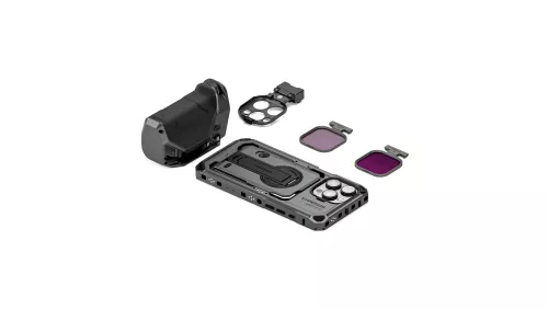 Tilta Khronos iPhone 16 Pro Max Handheld Kit - Space Gray (with Internal Batteries)
