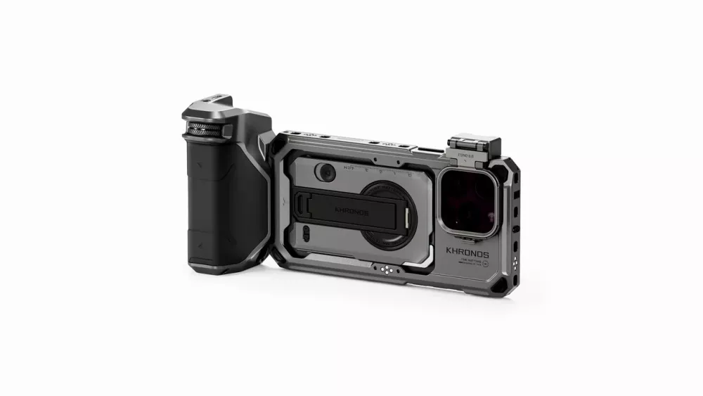 Tilta Khronos iPhone 16 Pro Max Handheld Kit - Space Gray (with Internal Batteries)