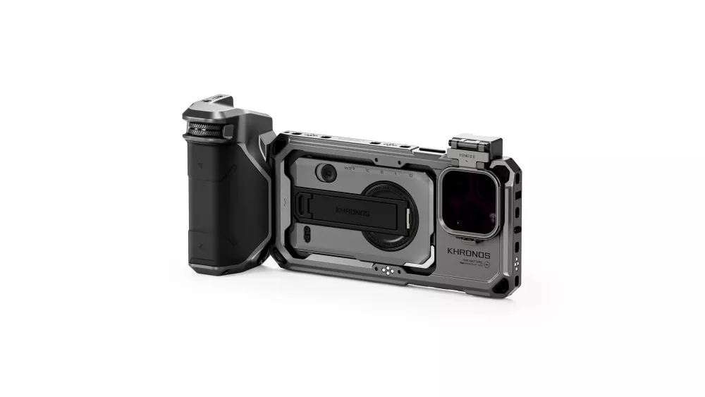 Tilta Khronos iPhone 16 Pro Max Handheld Kit - Black (with Internal Batteries)